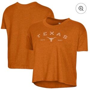 Texas Longhorns Alternative Apparel Women's Cropped T-Shirt